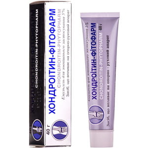 Хондроітин-Фітофарм емульгель 5% туба 40г