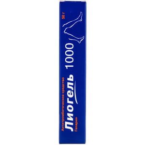 Лиогель 1000 гель туба 50г