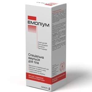 Специальная эмульсия для тела Эмолиум для чувствительной, сухой и раздраженной кожи 200 мл