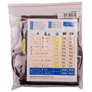 Манжета для тонометра LITTLE DOCTOR (Літл Доктор) розмір 25-36 см 1 трубка нейлонове покриття з кільцем