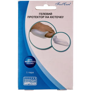 Бурсо-протектор FOOT CARE (Фут Кеа) артикул GB-01 гелевий розмір S на мізинець
