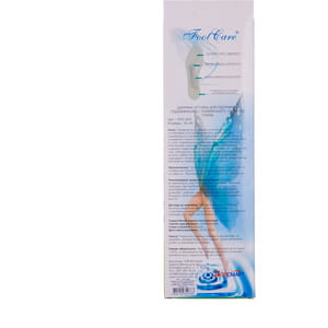 Стелька кожанная FOOT CARE (Фут Кеа) артикул УПС-003 для поддержания продольного и поперечного сводов стопы размер 40