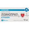 Купить Лизиноприл-Астрафарм табл. 10мг №30 Лизиноприл-Астрафарм табл. 10мг №30