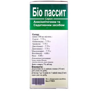 Сироп успокоительный Био Пассит флакон 100мл