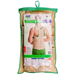 Корсет грудо-поперековий Медтекстиль 3001 розмір XXXL/XXXXL бежевий