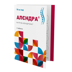 Алендра табл. 70мг №4