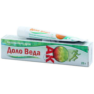 Крем косметичний аюрведичний Доло Веда 25г + 10г