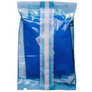 Набор гинекологический смотровой стерильный Славна №10 : щеточка гинекологическая,перчатки (пара), предметное стекло - 2 шт,пеленка, бахилы