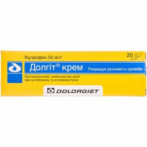 Долгит крем туба 20г