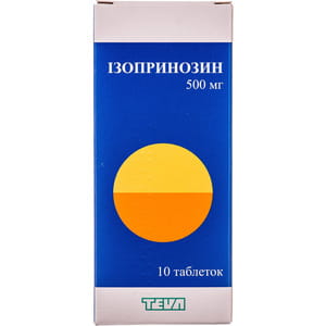 Ізопринозин табл. 500мг №10