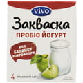 Закваска бактериальная Vivo (Виво) Симбилакт (Пробио йогурт)  во флаконах по 1,0 г 4 шт