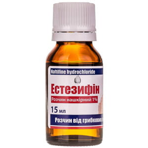 Эстезифин р-р накож. 1% фл. 15мл
