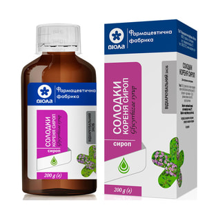Солодки корня сироп фл. 200г