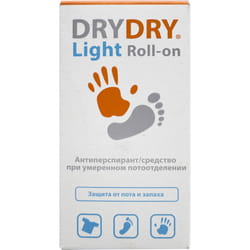 Дезодорант для тела DRYDRY (Драй драй) Light (Лайт) при умеренной потливости 50 мл
