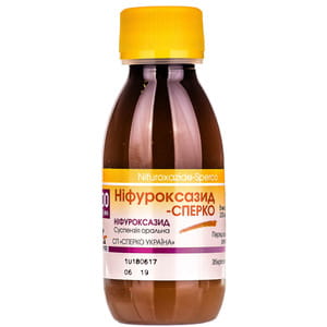Ніфуроксазид-Сперко сусп. оральна 200мг/5мл конт. 100мл