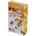 Пластир Silkoplast (Сілкопласт) Kids (Кілс) дитячий бактерицидний з малюнками 20 шт