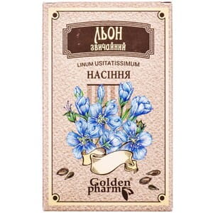 Семена льна обыкновенного пачка 100 г