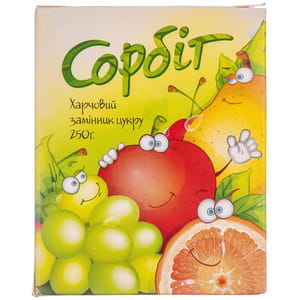 Сахарозамінник Сорбіт харчовий 250 г Голден