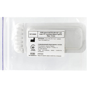 Шовний матеріал що розсмоктується Вікрил розмір USP 1, колючо-ріжуча голка 40 мм, 1/2 кола, довжина 90см артикул W9468