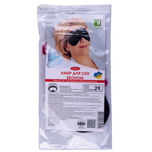 Набір для сну ENJEE (Енжі) Економ маска та беруші
