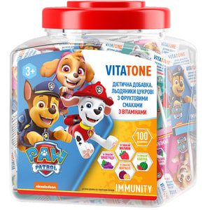 Витаминный комплекс Vitatone (Витатон) леденцы мультивитамин с витамином С банка 100 шт
