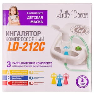 Ингалятор компрессорный  LITTLE DOCTOR (Литл Доктор) модель LD-212 С