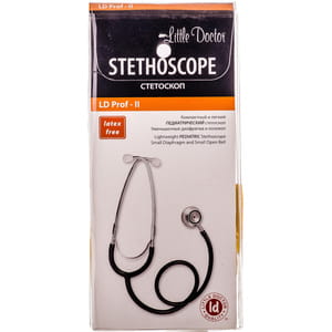 Стетоскоп LITTLE DOCTOR (Литл Доктор) модель Prof-2 SLDE педиатрический с двухсторонней головкой