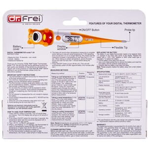 Термометр медичний електронний Dr.Frei (Доктор фрай) модель Т-30 з гнучким наконечником