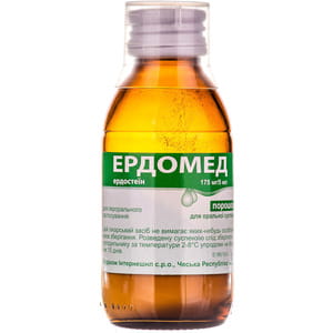 Ердомед пор. д/орал. сусп. 175мг/5мл фл. №1