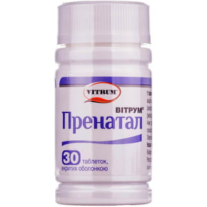 Витрум Пренатал табл. п/о №30