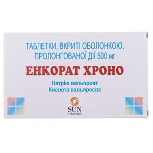 Енкорат Хроно табл. в/о 500мг №30