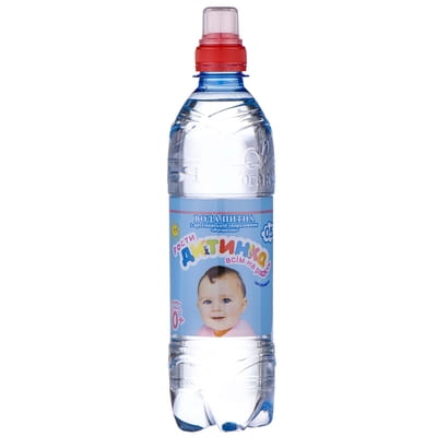 Вода питьевая детская артезианская негазированная Роганская Дитинка Спорт 0,5л