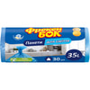 Пакеты для мусора ФРЕКЕН БОК полиетиленовые 50 см х 60 см на 35 л 30 шт