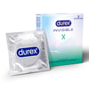 Презервативы латексные с силиконовой смазкой Durex (Дюрекс) Invisible (Инвизибл) ультратонкие 3 шт