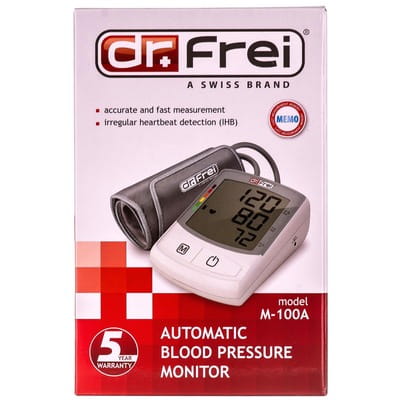 Вимірювач (тонометр) артеріального тиску Dr.Frei (Доктор фрай) автоматичний модель M-100A
