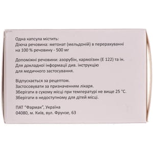 Вазопро капс. 500мг №60