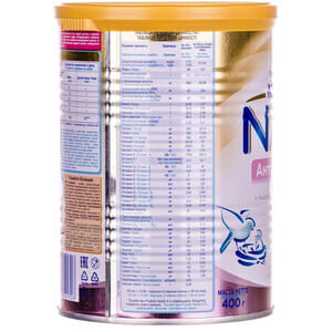 Смесь молочная детская NESTLE (Нестле) Нан Антиколики против колик и пищеварительного дискомфорта с рождения 400 г