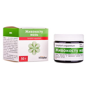Живокосту мазь банка 50г