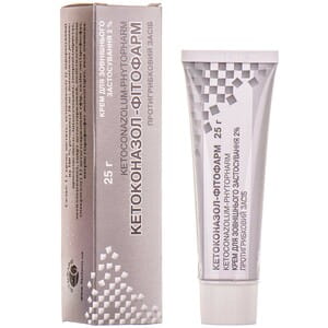 Кетоконазол-Фитофарм крем 2% туба 25г