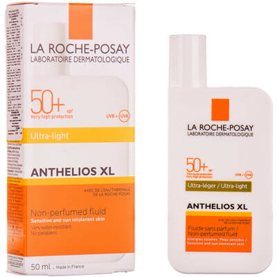 Флюїд для обличчя La Roche-Posay (Ля Рош-Позе) Антеліос XL сонцезахисний ультралегкий SPF50+ 50 мл
