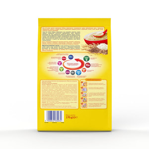 Каша безмолочна дитяча Нутриція Milupa (Мілупа) Мультизлакова з 7-ми місяців м'яка упаковка 170 г