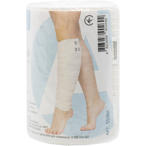 Бинт еластичний медичний Торговий Дім Алком середньої розтяжності розмір 80 мм х 2,0 м 1 шт