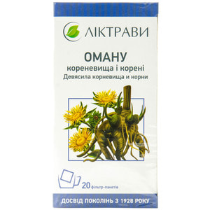 Оману кореневища і корені фільтр-пакет 4г №20