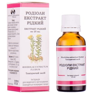 Родиолы экстракт жидкий фл. 25мл