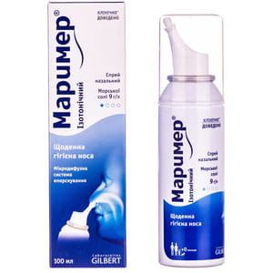 Маример спрей назальный изотонический раствор флакон 100 мл