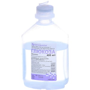 Глюкоза р-р д/инф. 5% конт. 400мл