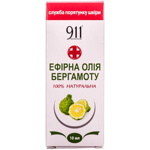 Масло эфирное 911 Бергамота 10 мл