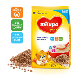 Каша молочна дитяча Нутриція Milupa (Мілупа) Гречана з 4-х місяців 210 г