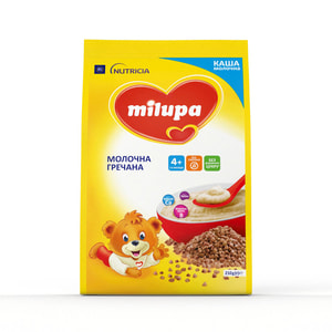 Каша молочна дитяча Нутриція Milupa (Мілупа) Гречана з 4-х місяців 210 г