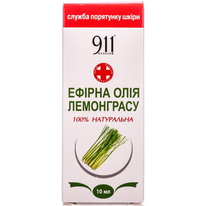 Олія ефірна 911 Лемонграссу 10 мл